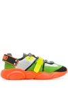 MOSCHINO FLUO TEDDY SNEAKERS