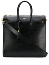 Saint Laurent Sac De Jour Tote Bag In 1000 -nero