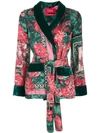 F.R.S FOR RESTLESS SLEEPERS FLORAL-PRINT SMOKING JACKET