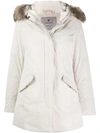 WOOLRICH HOODED PUFFER JACKET