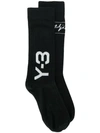 Y-3 Socken mit Logo-Print