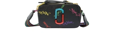 Marc Jacobs The Snapshot New York Mag Crossbody Bag In Black