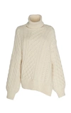 A.L.C NEVELSON CABLE-KNIT WOOL TURTLENECK jumper,735272