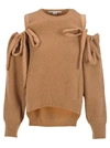 STELLA MCCARTNEY STELLA MCCARTNEY OFF-THE-SHOULDERS SWEATER,11010589