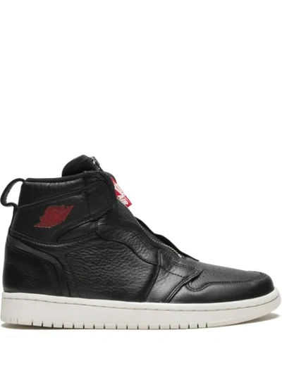 Jordan Air  1 Zip Prem运动鞋 - 黑色 In Black