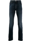 7 FOR ALL MANKIND SLIM FIT DENIM JEANS