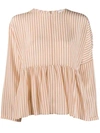 ALYSI STRIPED SHIRT