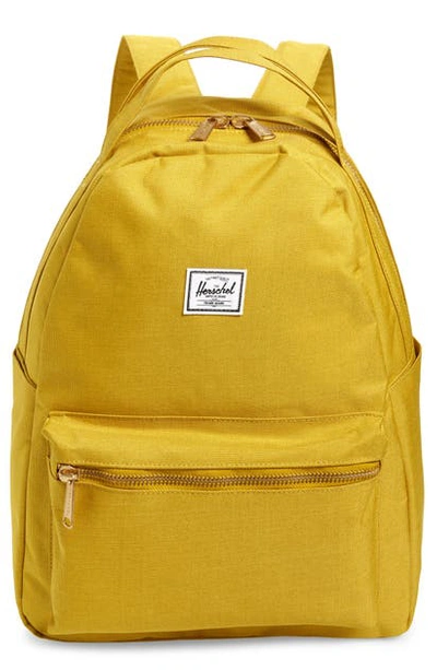 Herschel Supply Co Nova Mid Volume Backpack - Yellow In Arrowwood