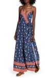 BAND OF GYPSIES JASPER FLORAL WIDE LEG JUMPSUIT,W1841153E