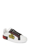 DOLCE & GABBANA PORTOFINO QUEEN SNEAKER,CK1544AJ028