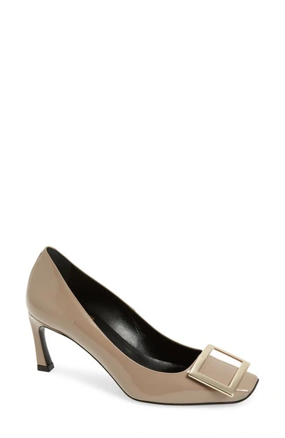 Roger Vivier Belle Vivier Trompette Pump In Gray