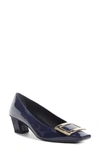 ROGER VIVIER BELLE VIVIER BUCKLE PUMP,RVW00600920D1PU800