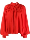 A.W.A.K.E. WIDE SLEEVED BLOUSE