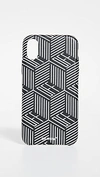 Off-white Graphic Logo Print Iphone Xs Max Case In Black