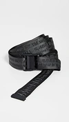 Off-white Black Mini Industrial Belt In Black Black