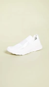 Apl Athletic Propulsion Labs Tech Loom Bliss Sneakers In White/white