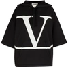 VALENTINO HOODED SWEATSHIRT,VAL9B3Z3BCK