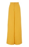 ANDRES OTALORA AGUIRRE LINEN WIDE LEG PANTS,771724