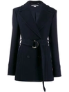 STELLA MCCARTNEY DOUBLE-BREASTED BELTED COAT