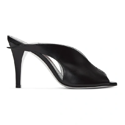 Givenchy Black Heel Mule Sandals