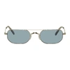 OLIVER PEOPLES OLIVER PEOPLES 蓝色 INDIO 太阳镜