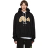 PALM ANGELS PALM ANGELS BLACK KILL THE BEAR HOODIE