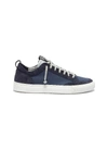 P448 'F9 Soho' suede panelled rubber sneakers