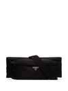 PRADA LOGO PLAQUE BELT BAG