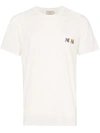 MAISON KITSUNÉ MAISON KITSUNÉ DOUBLE FOX PATCH T-SHIRT - 白色