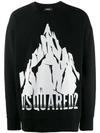 Dsquared2 Logo Sweater In Black