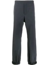 PRADA TAILORED TRACK STYLE TROUSERS