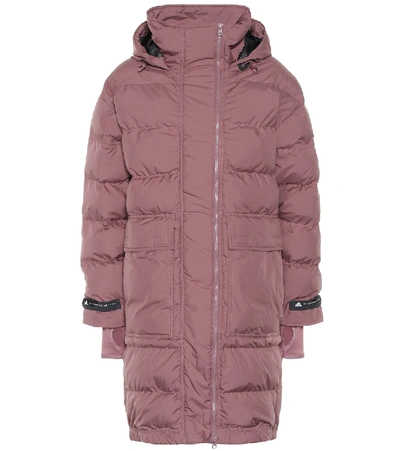 Adidas By Stella Mccartney Oversized Puffer Jacket In Pink