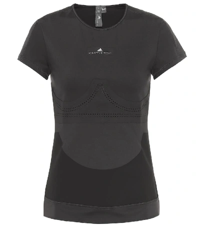 Adidas By Stella Mccartney Fitsense+ T恤 In Black