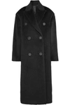 ACNE STUDIOS OCTANIA OVERSIZED DOUBLE-BREASTED ALPACA AND WOOL-BLEND COAT