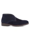 TO BOOT NEW YORK MEN'S BURNETT CASHMERE LINED SUEDE CHUKKA BOOTS,0400010471079