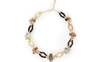 ERDEM JEWEL NECKLACE,1151DHC/DARK HORN/BLUSH