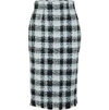 ALEXANDER MCQUEEN TWEED PENCIL SKIRT,585990QEAAR 4033