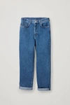 COS TAPERED-LEG HIGH-RISE JEANS,0746272006002