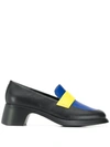 Camper Twins Loafers In Black