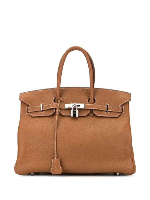 Hermes 2008 Birkin 35 Bag In Brown | ModeSens