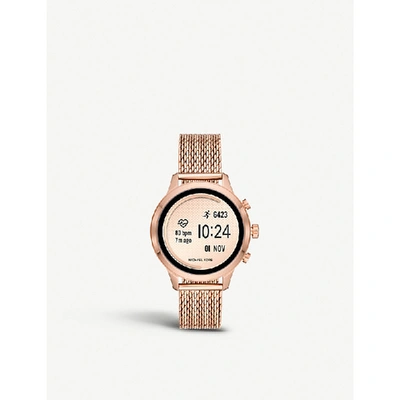 Runway rose gold on sale smartwatch