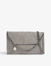 Stella Mccartney Falabella Mini Crossbody Bag In Light Grey