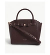 Ted Baker Janne Leather Tote In Oxblood