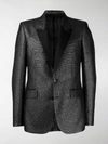 GIVENCHY FITTED SMOKING BLAZER,BM305T11CD14234778