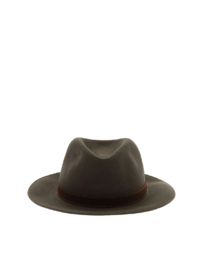 Borsalino Hat Alessandria In Brown