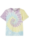 RE/DONE CLASSIC TIE-DYED COTTON-JERSEY T-SHIRT