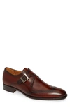 MEZLAN FOREST SINGLE MONK STRAP WINGTIP SHOE,9268