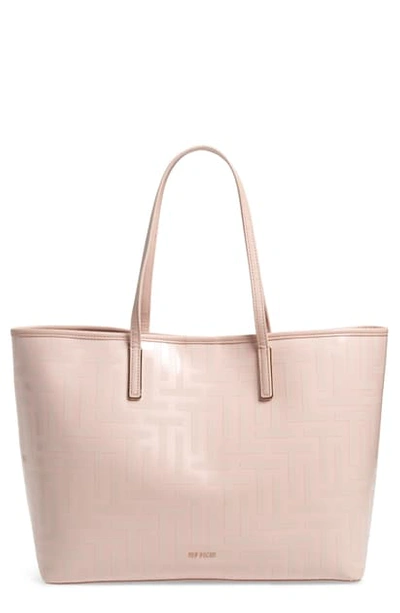 Ted Baker Eleenor Logo Nylon Shopper Tote - Pink