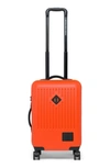 Herschel Supply Co Small Trade 23-inch Rolling Suitcase - Orange In Vermillion Orange
