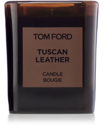 Tom Ford Private Blend Tuscan Leather Candle, 21-oz. In Brown